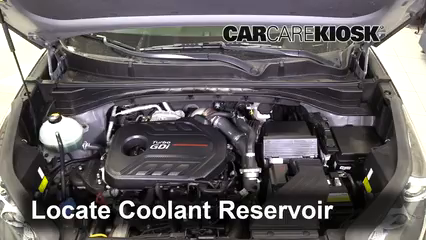 2018 Kia Sportage SX Turbo 2.0L 4 Cyl. Turbo Coolant (Antifreeze) Add Coolant